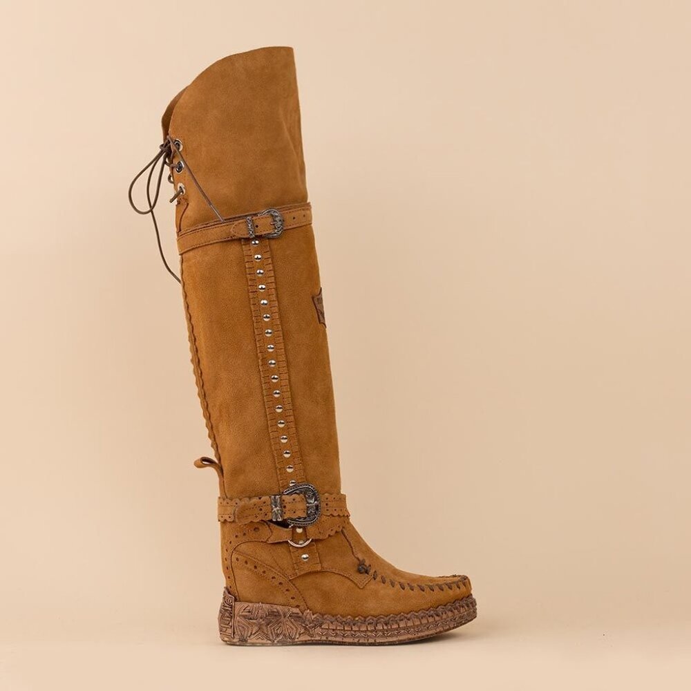 El Vaquero Ranger Mou Boots Sz 40 US 9-10